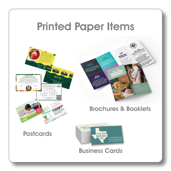 Printed Paper Items